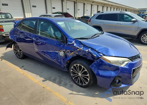 2015 Toyota Corolla L из США, поврежденный, VIN 2T1BURHE1FC379932